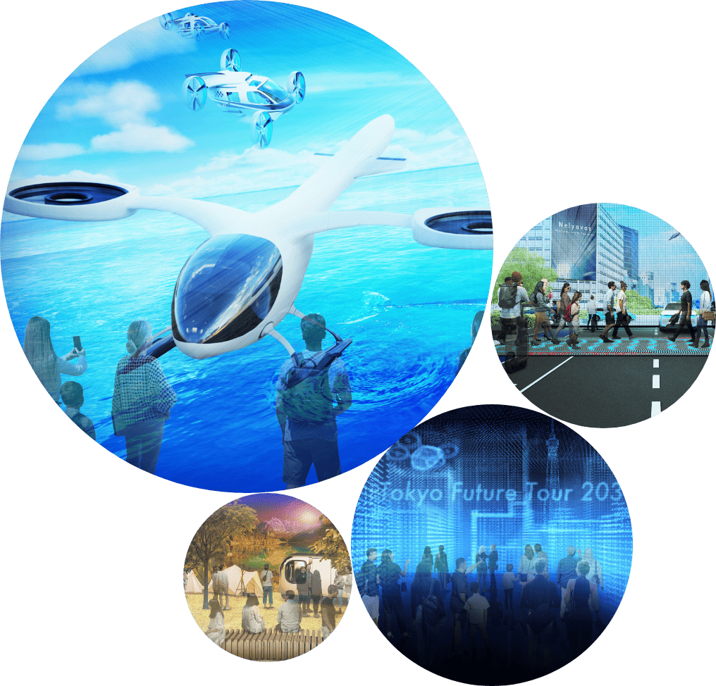 Tokyo Future Tour 2035 ビジュアル